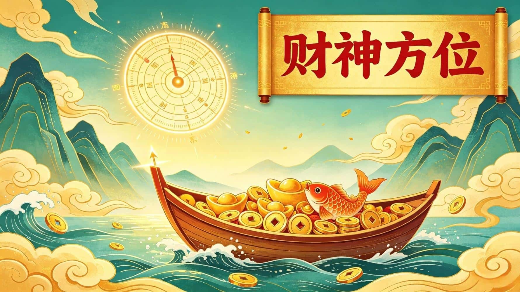 财神方位3个核心规律，99%的人不知道的旺财玄机