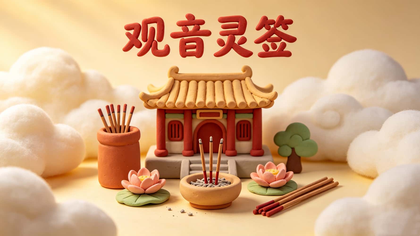 求签前必看！观音灵签最全解签指南，谷晟阳亲授趋吉避凶秘诀