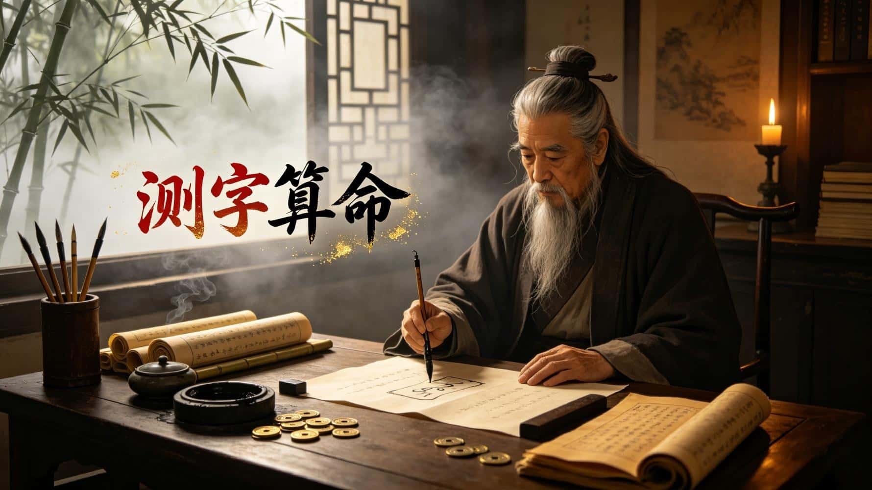 测字算命，谷晟阳教你测字算命，测字断吉凶，测字算命基础知识，如何通过测字看运势，测字看财运事业，测字看感情姻缘，测字看健康祸福，通过测字看未来，测字看你是不是劳碌命，测字看贵人小人，周易测字解密_测字算命准吗可信吗_测字算命命