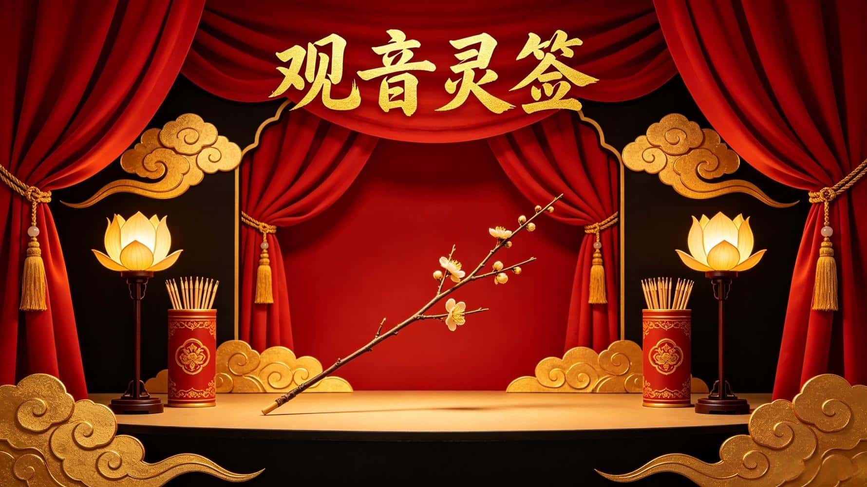 观音灵签怎么解？谷晟阳一语道破天机，感情财运全搞定！