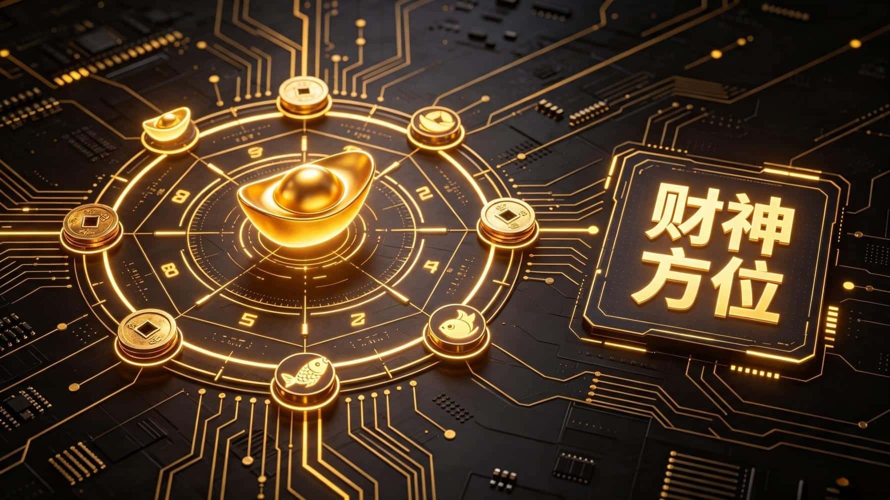 财神方位在哪？谷晟阳一文讲透招财布局，财运旺到挡不住！