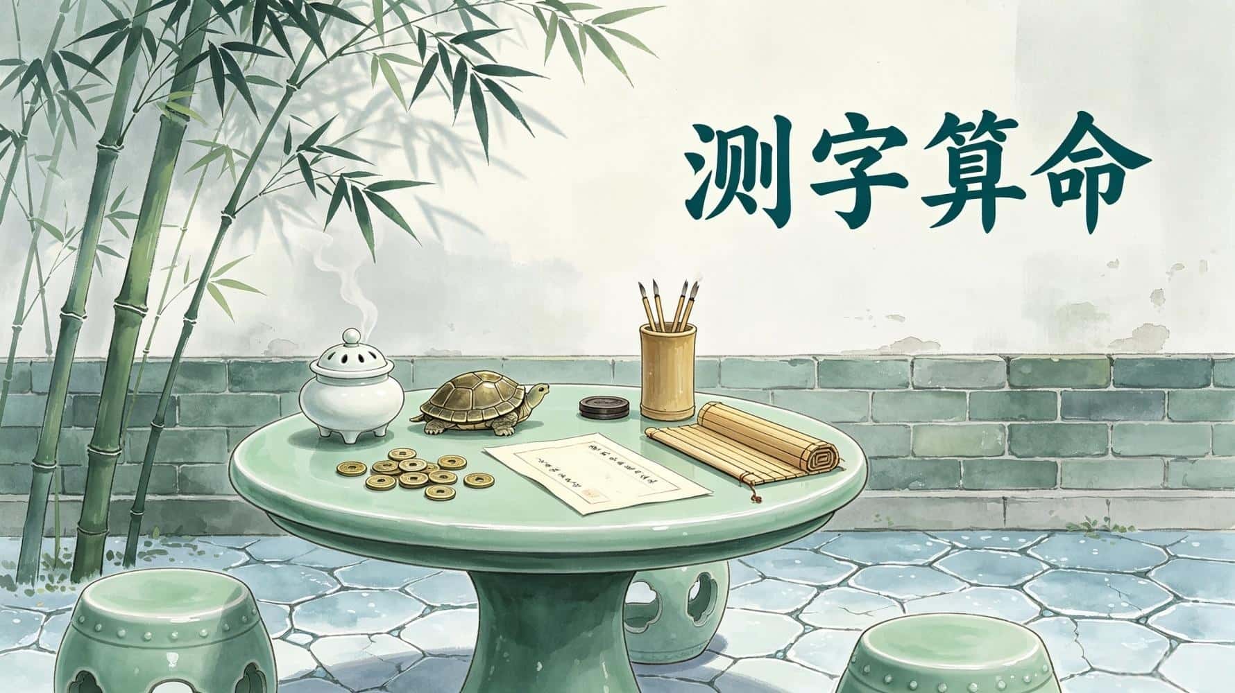 谷晟阳测字算命：你的一个字，藏着财运事业和姻缘天机！