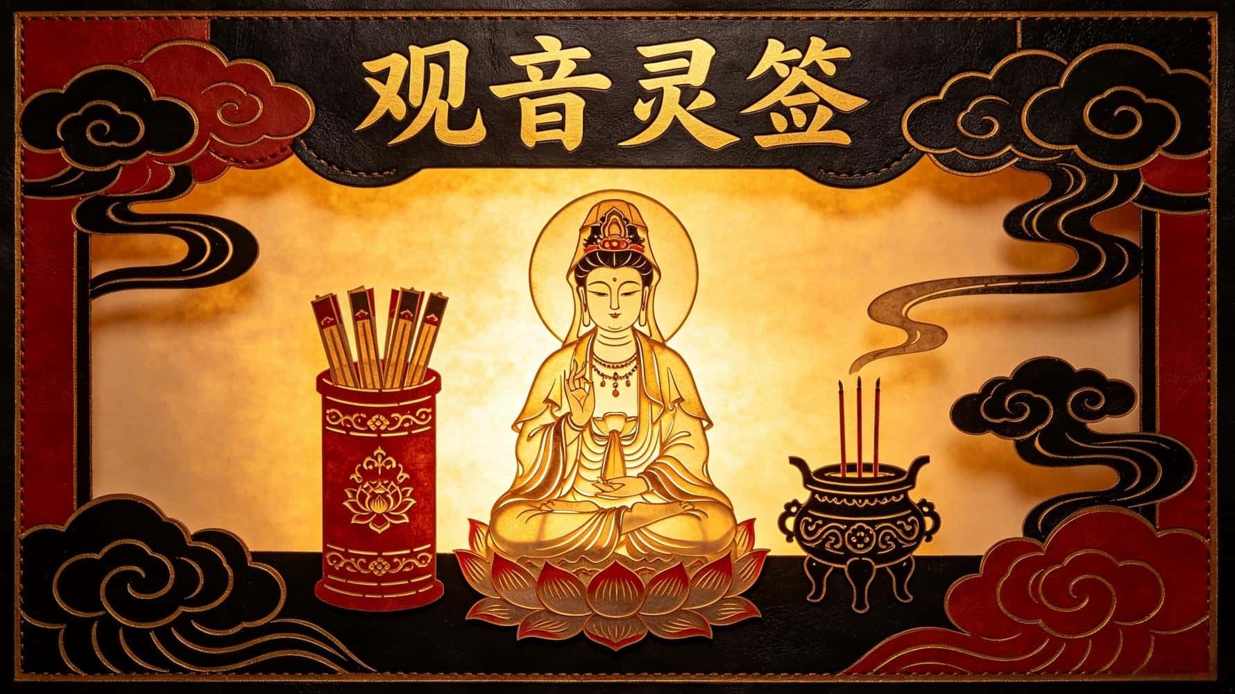 观音灵签怎么解？谷晟阳一招教你签签准！
