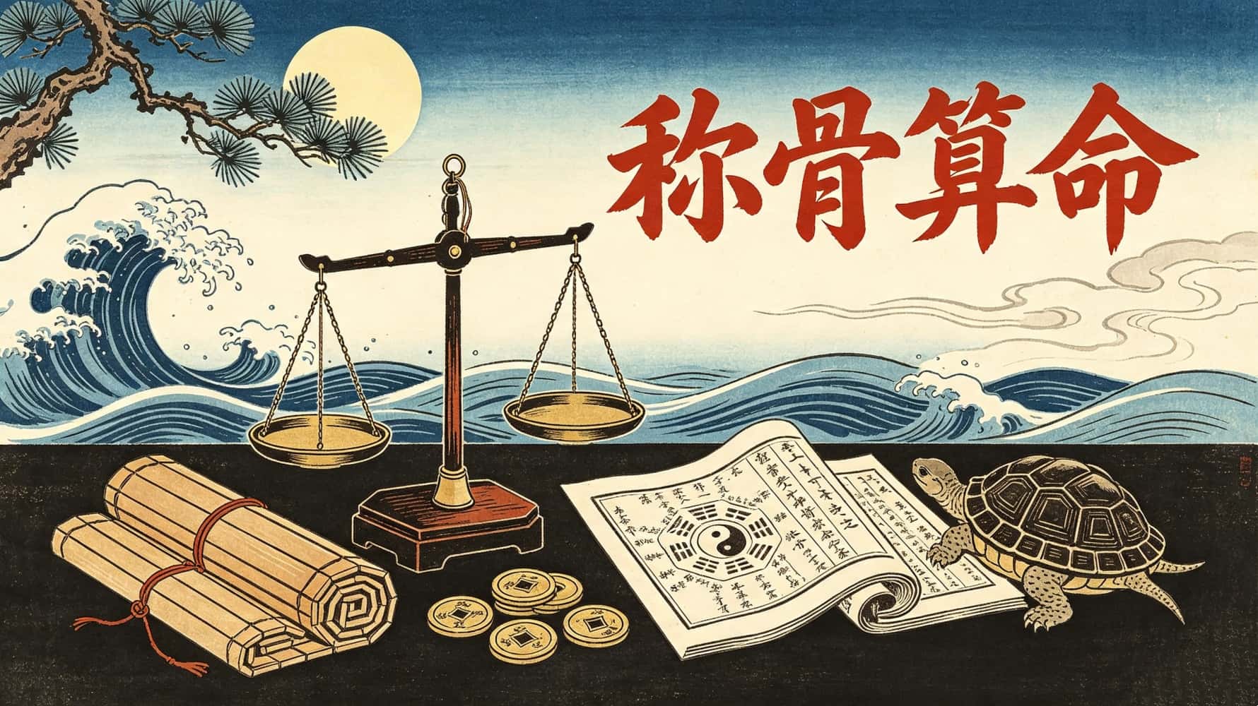 谷晟阳讲解称骨算命：一文算尽一生运势财富