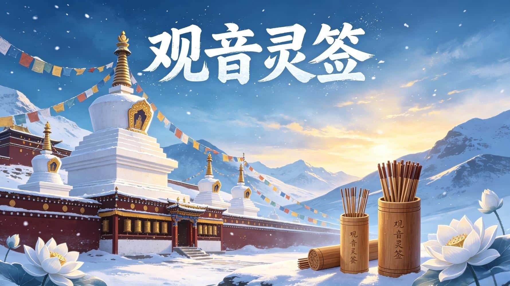 观音灵签怎么解？谷晟阳老师教你一签定吉凶！