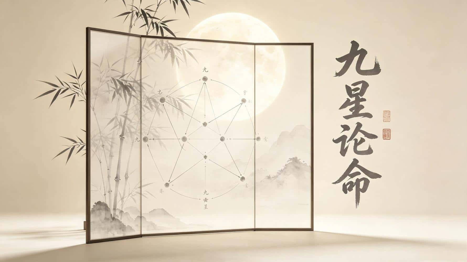 九星论命从入门到精通：谷晟阳揭秘性格、财运、口舌、流年！