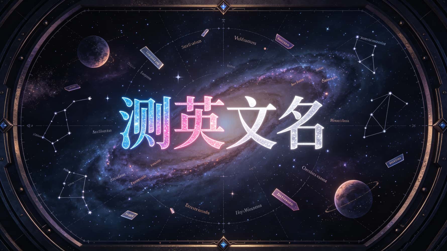 英文名选对，运势翻倍！谷晟阳八字测名打分法一次讲透